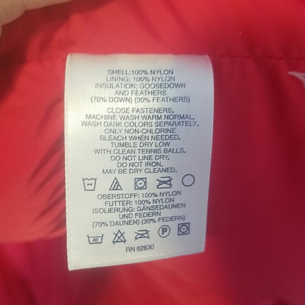 Red Down-Filled Shell - image 3